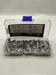 Box Of 220 Glarks Non-insulated Butt Connector Assortment Hardware, Crimp,copper Open. Price: $17.99.