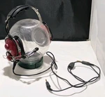 Aviation Communication Headset Model AC-250PNR Red Color Used. Price: $39.99.