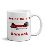 Boeing CH-47D Chinook Airplane Ceramic Mug Personalized W/ N# New. Price: $22.95.