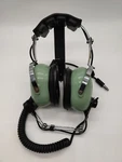 Vintage David Clark H10-56 Aviation Headset With Microphone, Pre-owned Used. Price: $134.99.