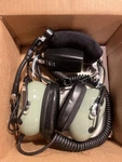 David Clark Aviation Headset Model H10-66XL New- Open Box. Price: $199.00.