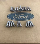 1967-1972 Ford F100 F250 F350 Headliner Sun Visor Stainless Hardware Kit New. Price: $21.00.