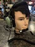 David Clark H10-76 Aviation Headset Untested Pilot Usaf Military W/ M-87/AIC Mic Used. Price: $99.99.
