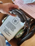 David Clark Vintage Communication Headset W/ Boom Mounted Mic, 1993 New. Price: $198.99.