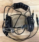 Avcomm AC-200 Passive Aviation Headset Dual Plug Microphone No Ear Cushion Used. Price: $20.00.