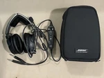 Bose A20 Aviation Headset With Dual Cable & Bluetooth Plus Case Used. Price: $975.00.