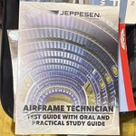 Jeppesen Airframe Technician Test Guide Oral Practical Study Paperback Exam Prep Brand. Price: $20.00.