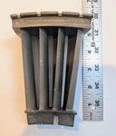 Boeing 727 Titanium Pratt & Whitney Jet JT8D Engine Turbine Blade 4 Vane For. Price: $119.00.