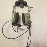 David Clark H10-30 Headset Dual Plugs & Mic W/ C10-15 Ptt Switch -needs Ear Foam Used. Price: $100.00.