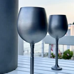 P-51 Mustang Engine Valve Wine Glass Goblet W/ Authentic 1940 Packard Stem Used. Price: $149.00.