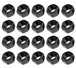 20 Pack M6 Hex Nut Black High Carbon Steel Replacement Hardware Fastener Set New. Price: $6.99.