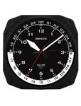 Trintec Zulu Clock 12 & 24 Hour Dual Time Utc Military Instrument Dial DSP10 10" New. Price: $46.96.