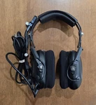 Flightcom 4DX Classic General Passive Aviation Headset Ga Standard Plugs Mic Used. Price: $49.95.