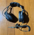 Vintage Astrocom Military Avaition Headset Model 10355-B Used. Price: $59.49.