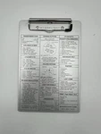 Mygoflight Aviation Kneeboard Metal Clipboard Pilot Checklist Only Used. Price: $37.50.