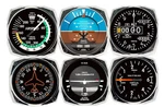 New Trintec Square Acyrlic Instrument 6 Pc Coaster Set Aviation Aviatrix. Price: $30.76.